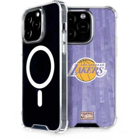 NBA Los Angeles Lakers Hardwood Classics iPhone 15 Pro MagSafe Case